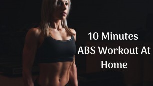 'Fitness - 10 Minute AB workout ♥ With Laura London (Lose Belly fat)'