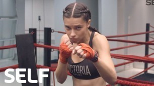 'Adriana Lima\'s 4-Move Boxing Workout | SELF'