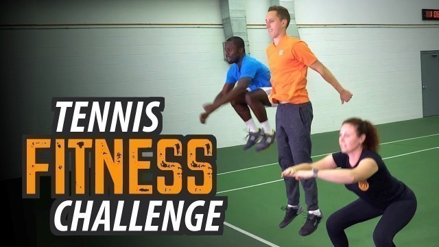 'TENNIS FITNESS CHALLENGE | Try This Tennis Workout at Home!'