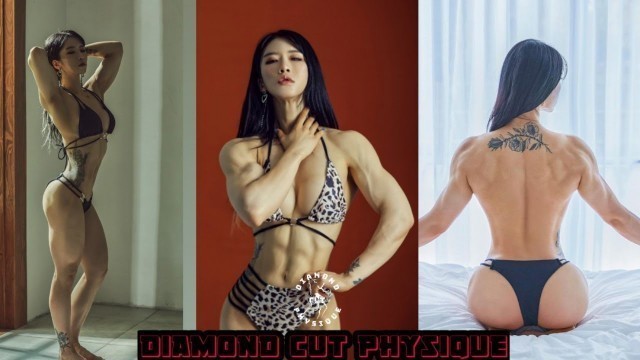 'Lee Yu Lim Beautiful Korean Female Bodybuilder & Fitness Model 