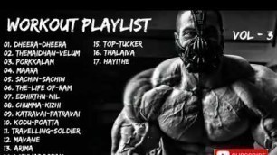 'TAMIL WORKOUT MOTIVATIONAL SONGS'