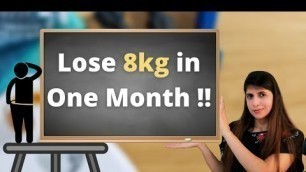 'How to Lose Weight the Right Way | Tips to Lose Desired Fat in One month | Get Permanent Result'