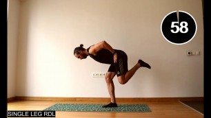 'HOME WORKOUT BODY WEIGHT LEGS - EVDE VÜCUT AĞIRLIĞI İLE BACAK EGZERSİZLERİ'