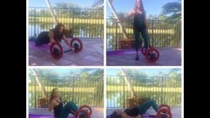 'Pilates Wheel Circuit  Workout With Laura London Fitness'