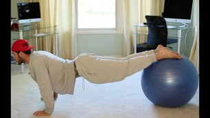 'At Home Workouts: Stability Ball Training'