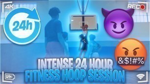 'INTENSE 24 HOUR FITNESS HOOP SESSION!!! PART 1'