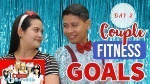 '#TeamPadilla Couple Fitness Goals Day 2'