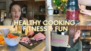 'WEEKLY VLOG | Fun, Healthy Food, Fitness & a Furry Surprise'