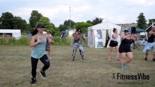 'Flashmob at Enfield Balloon Festival 2018 with Fitness Vibe, video 3'