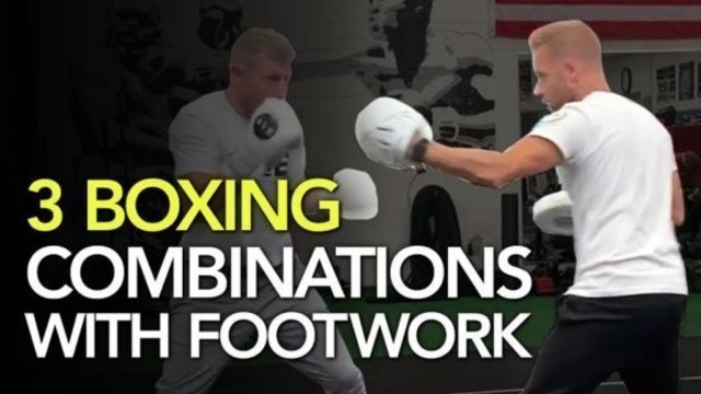 'Top 3 BOXING Combinations with Footwork Drills'