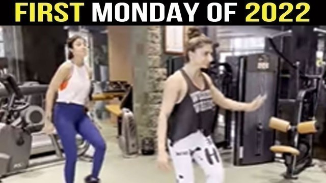 'Shilpa Shetty tries her hands at hip-hop-style aerobic workout'