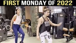 'Shilpa Shetty tries her hands at hip-hop-style aerobic workout'