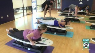 'The surfset surfboard workout at Vibe Fitness will have you hanging ten in the new year | HOUSTO...'