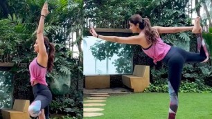 'Shilpa Shetty Shows Fans Her Yoga Exercise At Home To Reduce Stress'