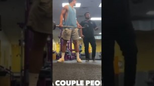 'Getting kicked out of planet fitness !'