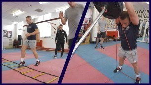 'Boxing Strength and Conditioning Workout to Improve Footwork, Speed and Core Strength'