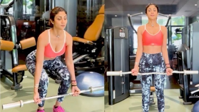 'Shilpa Shetty Amazing Workout Video | Shilpa Shetty Fitness'