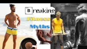 'MALE MODEL WORKOUT| Fitness Myths| Fit lifestyle ft Aravind. Part1'