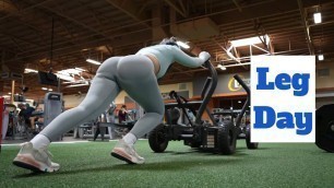 'LEG DAY USING MACHINES AT 24 HOUR FITNESS | SAAVYY'