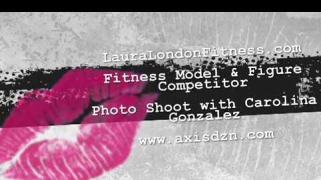 'Fitness Model Photo Shoot with Laura London'