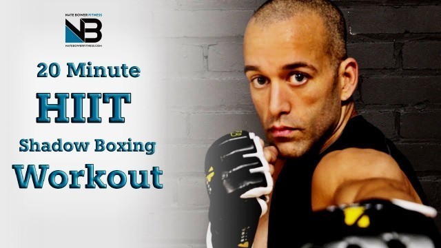 'Calorie Killer 20 Minute Shadow Boxing HIIT Workout for Beginners at HOME'