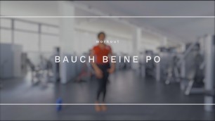 'Bauch Beine Po 2 - Fitgroup online - Fitness für Zuhause'