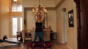 'Beginner 15 Minute Rebounding Workout With Laura London'