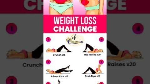 'Exercise for weight loss at home fitness workout for men and women #exercise #shorts #homeworkouts'