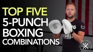 '5 MUST KNOW Punch Combinations in Boxing'