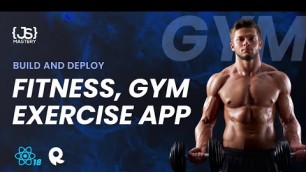 'Build and Deploy a Modern React 18 Fitness Exercises App With APIs | Golds Gym'