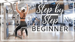 'Beginner Upper Body Gym Workout'