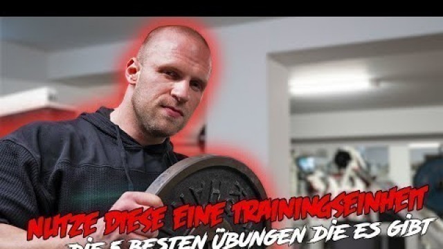 'MUSKELN AUFBAUEN! Nur 1 Training pro Woche!! - BIG FIVE! Die 5 BESTEN ÜBUNGEN'