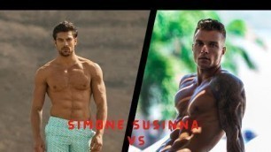 'Fitness models Simone Susinna and Toni stylish body structure | Fashion for men\'s'