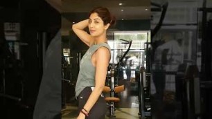 'Celebraties, Actress, Workout  #actress #bollywood #workout #actressgym #lifestyle #shilpashetty'