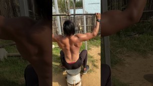 'V-Shape Back Workout In Vipin Desi Fitness | Natural Fitness || Vipin Yadav|'