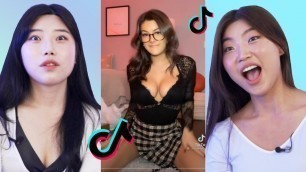 'Korean Hot Girls React To Outfit Change Challenge Compilation For the First Time'