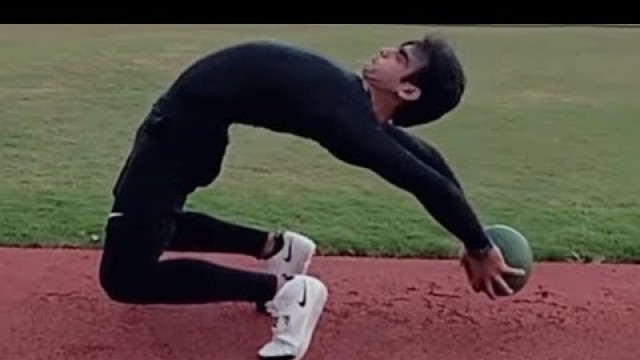 'Neeraj Chopra Workout Amazing Medicine Ball Exercise'