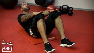 'Fitness zu Hause - Seitliche Situps / Side Crunch - mit Coach Seyit'