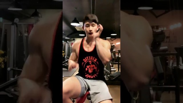 'Korean Fitness Model Jeong Dae Jin Cardio Livestream'