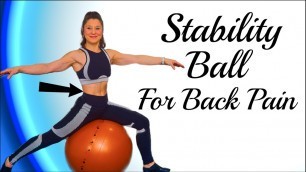'FITNESS BALL WORKOUT & CARDIO FLOSSING FUSION. STABILITY BALL ~ EXERCISE BALL ~ for CORE STRENGTH.'