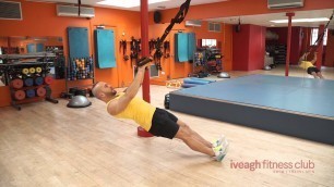 'Iveagh Fitness - TRX Row Demonstration with Janusz.'