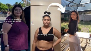 'Shocking weightloss transformations (motivational)'