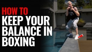 'How to Keep Balance in Boxing with an Olympic Bronze Medalist #shorts'