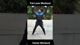 'Fat Lose Workout at Home | Men & Women #shorts #fatloss #weightloss  #workout #gym  #homeworkout'