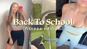'GET FIT FOR BACK TO SCHOOL 2021 | Tipps für einen gesunden Lebensstil *Fitness & Ernährung*'