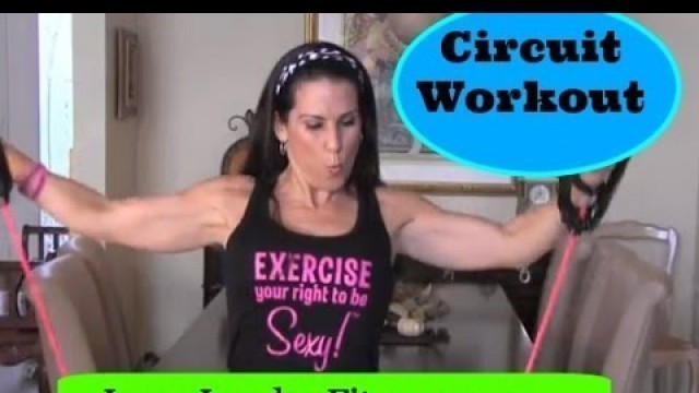 'Can you say Circuit Workout with Laura London'