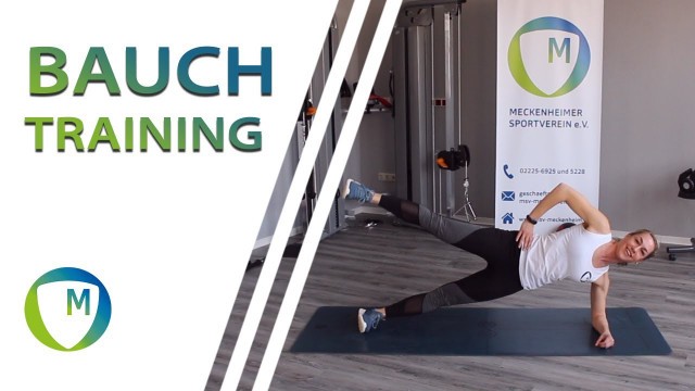 'Bauchtraining I Fitness Workout für zuhause I Für einen flachen Bauch Meckenheimer Sportverein e.V.'