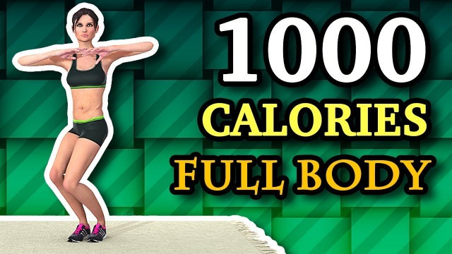 '1000 Calorie Workout Cardio: Full Body Weight Loss And Toning'