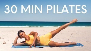 '30 MIN FULL BODY WORKOUT || At-Home Intermediate Pilates (No Equipment)'