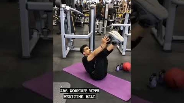 'ABS Workout with Medicine Ball'